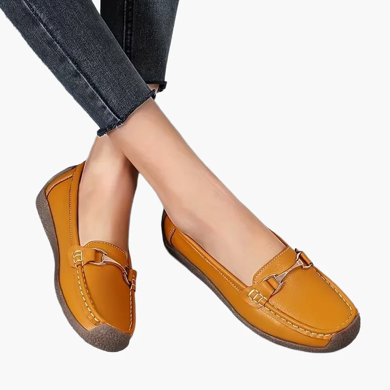 Mocassins décontractés pour femme avec boucle élégante – Style quotidien confortable - Image 9