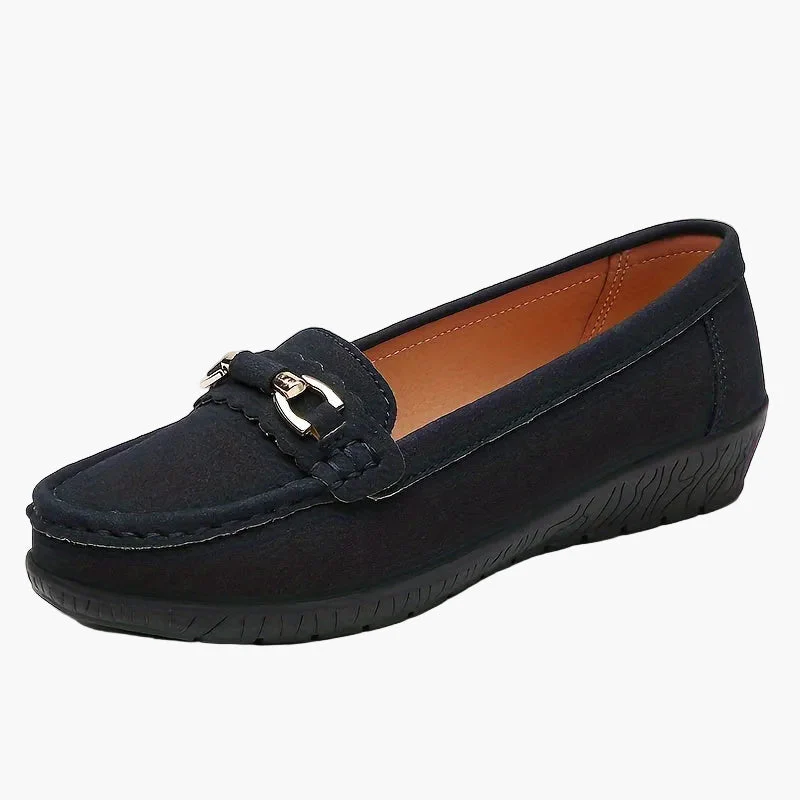 Mocassins décontractés pour femme style slip-on avec boucle élégante - Image 10