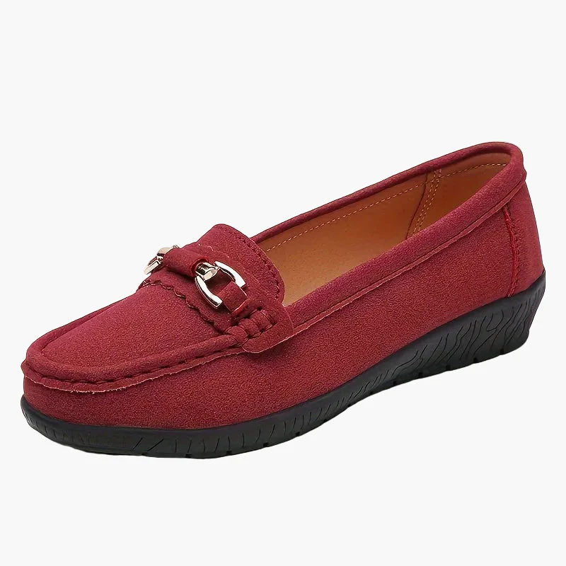 Mocassins décontractés pour femme style slip-on avec boucle élégante - Image 11