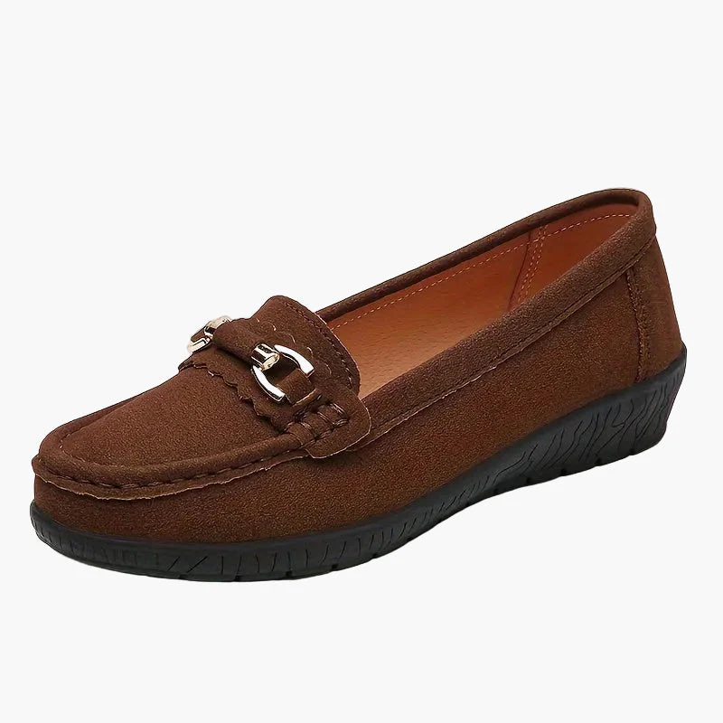 Mocassins décontractés pour femme style slip-on avec boucle élégante - Image 12