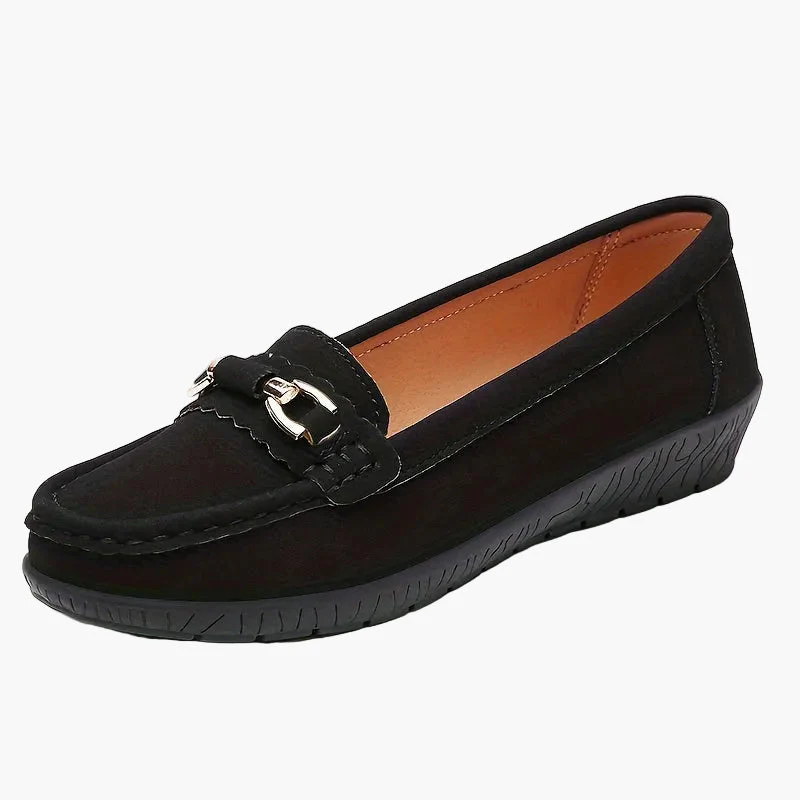Mocassins décontractés pour femme style slip-on avec boucle élégante - Image 9