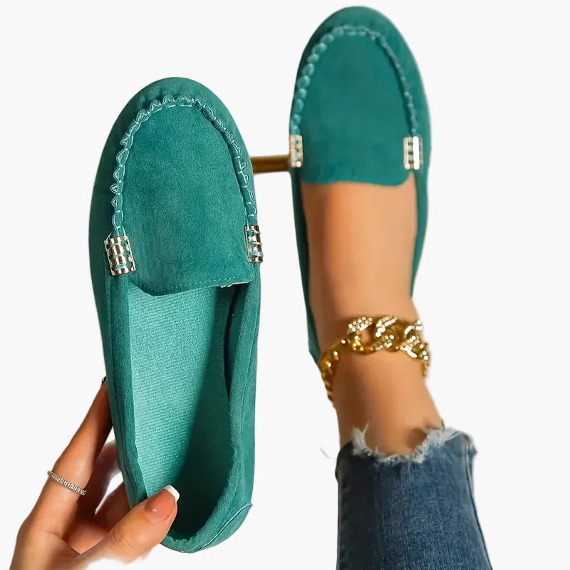 Mocassins Décontractés Femme Style Loafer Chic Quotidien - Image 2