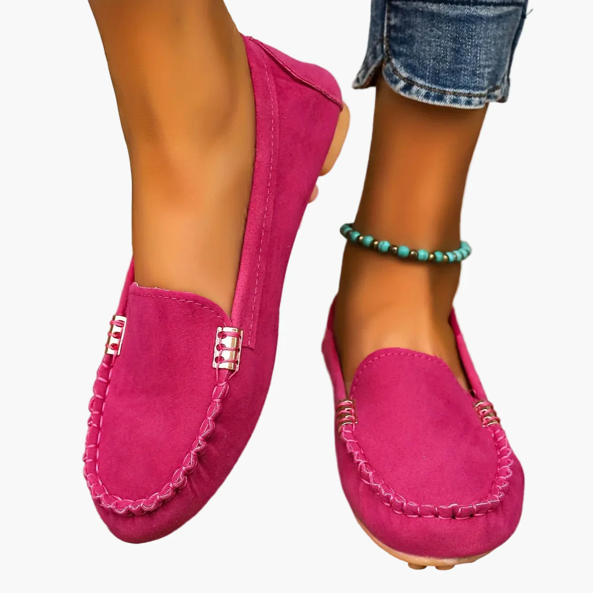 Mocassins Décontractés Femme Style Loafer Chic Quotidien - Image 4