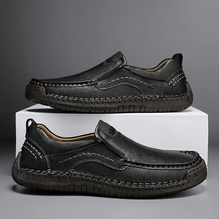 Mocassins décontractés pour homme style anglais – chaussures de ville confortables à enfiler - Image 4