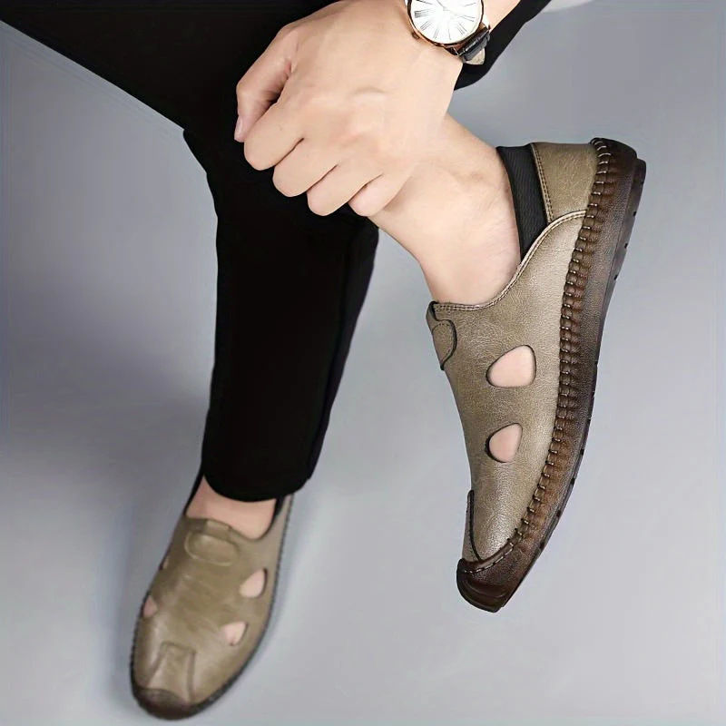 Mocassins décontractés pour homme style été à enfiler, confort quotidien - Image 2