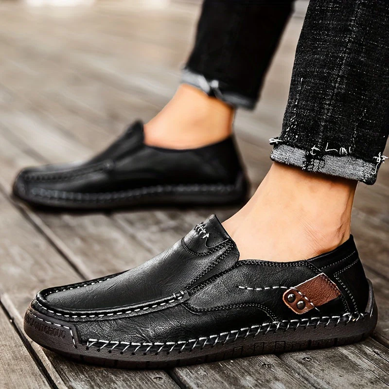 Mocassins décontractés homme style vintage pour usage quotidien - Image 2