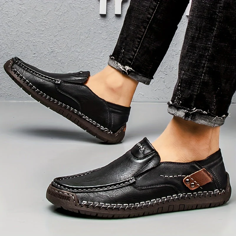 Mocassins décontractés homme style vintage pour usage quotidien - Image 5