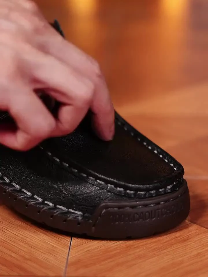 Mocassins décontractés homme style vintage pour usage quotidien - Image 7