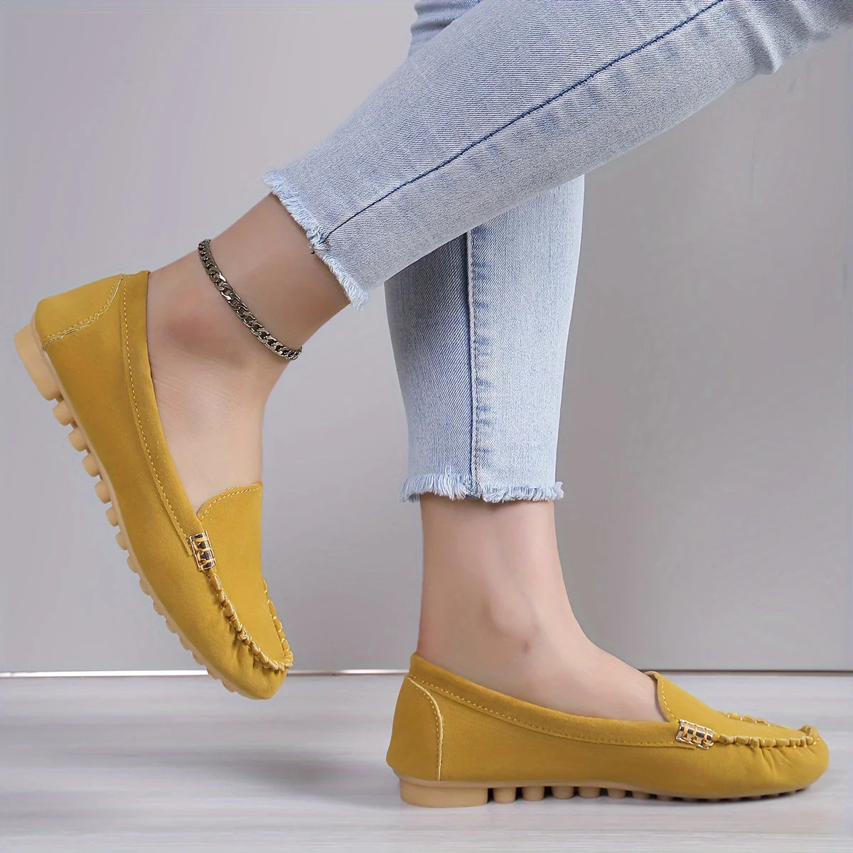 Mocassins décontractés pour femme style bateau confort urbain - Image 10