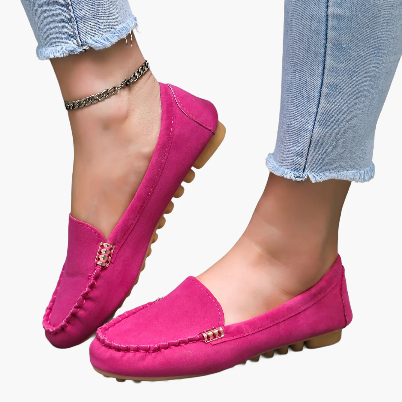 Mocassins décontractés pour femme style bateau confort urbain - Image 13