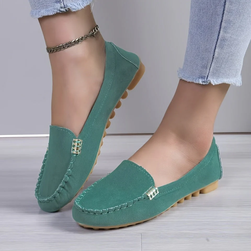 Mocassins décontractés pour femme style bateau confort urbain - Image 9