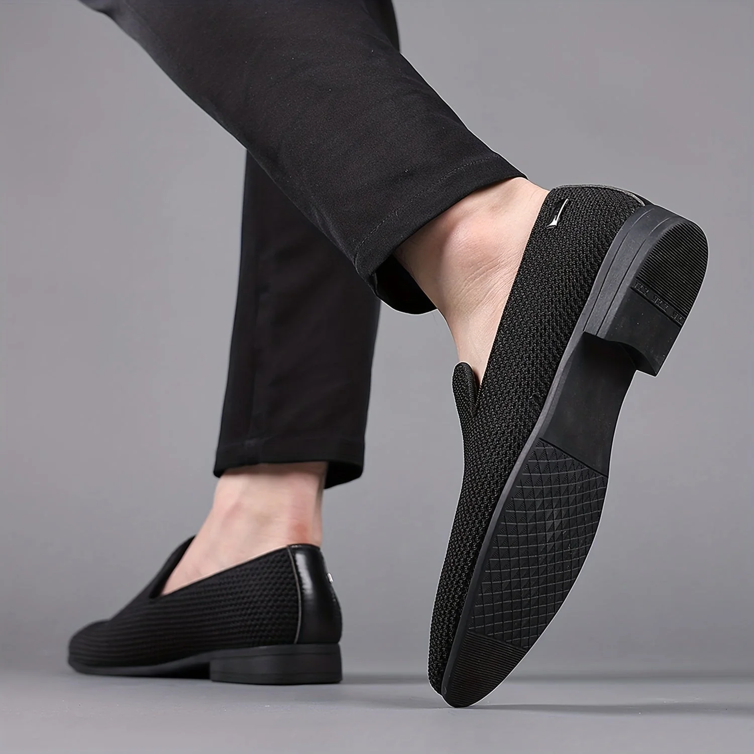 Mocassins habillés pour homme style formel – Chaussures élégantes à enfiler pour mariage et bureau - Image 2