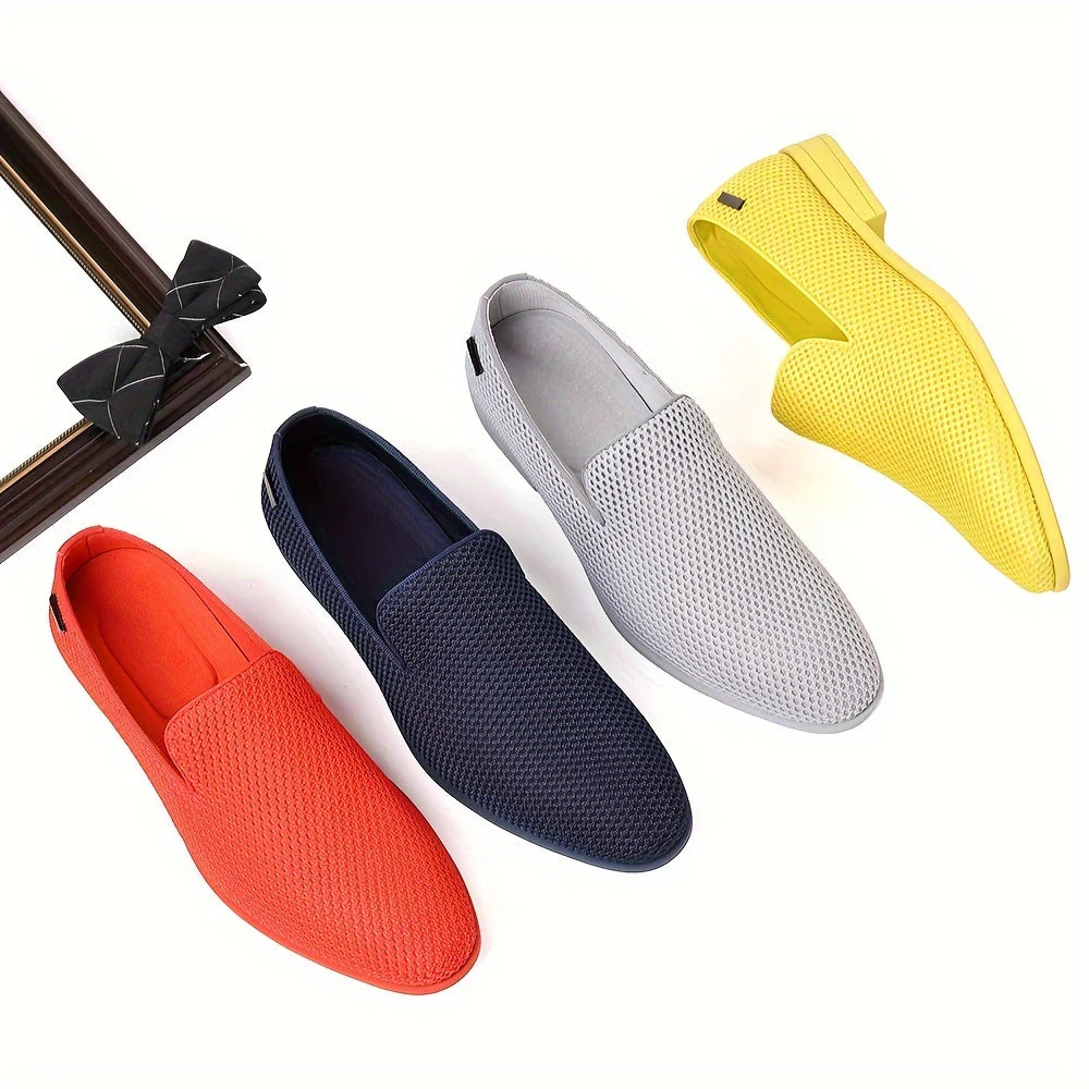 Mocassins habillés pour homme style formel – Chaussures élégantes à enfiler pour mariage et bureau - Image 4