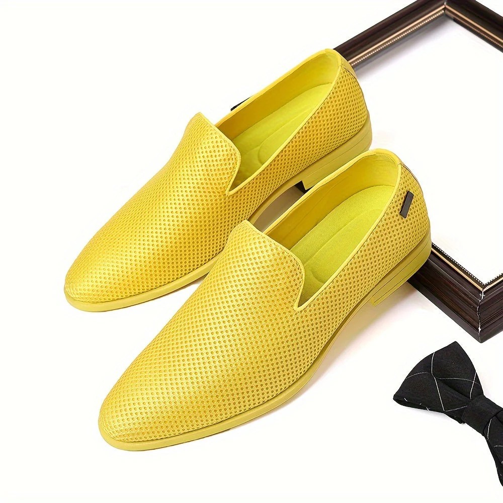 Mocassins habillés pour homme style formel – Chaussures élégantes à enfiler pour mariage et bureau - Image 9