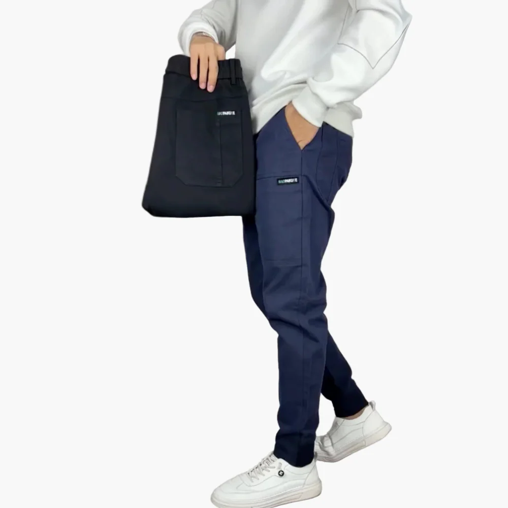 Pantalon cargo stretch premium pour homme – Style urbain et confort moderne - Image 4