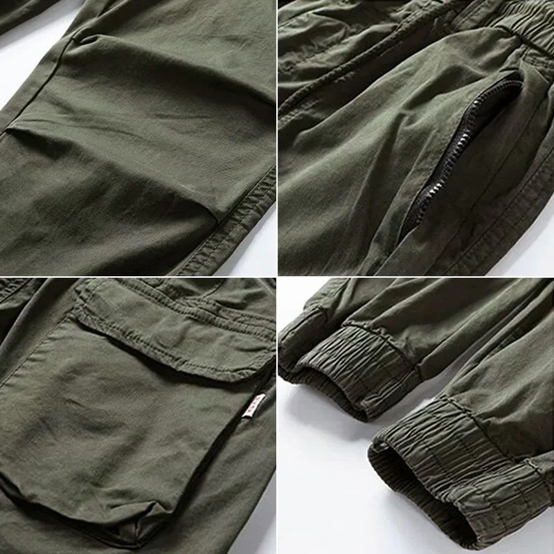 Pantalon cargo style décontracté pour homme – Idéal pour activités urbaines et plein air - Image 4