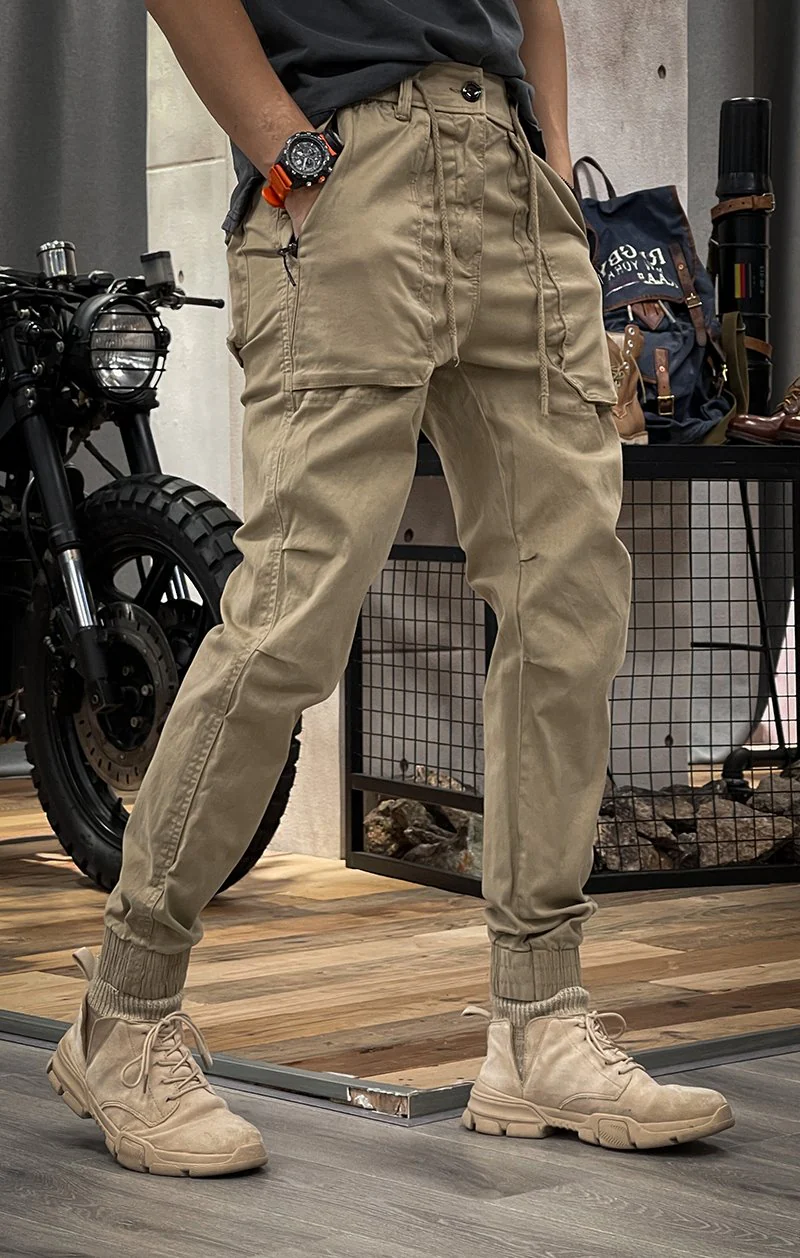 Pantalon cargo style décontracté pour homme – Idéal pour activités urbaines et plein air - Image 5