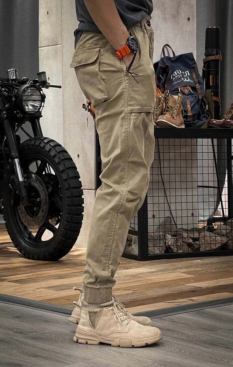 Pantalon cargo style décontracté pour homme – Idéal pour activités urbaines et plein air - Image 6