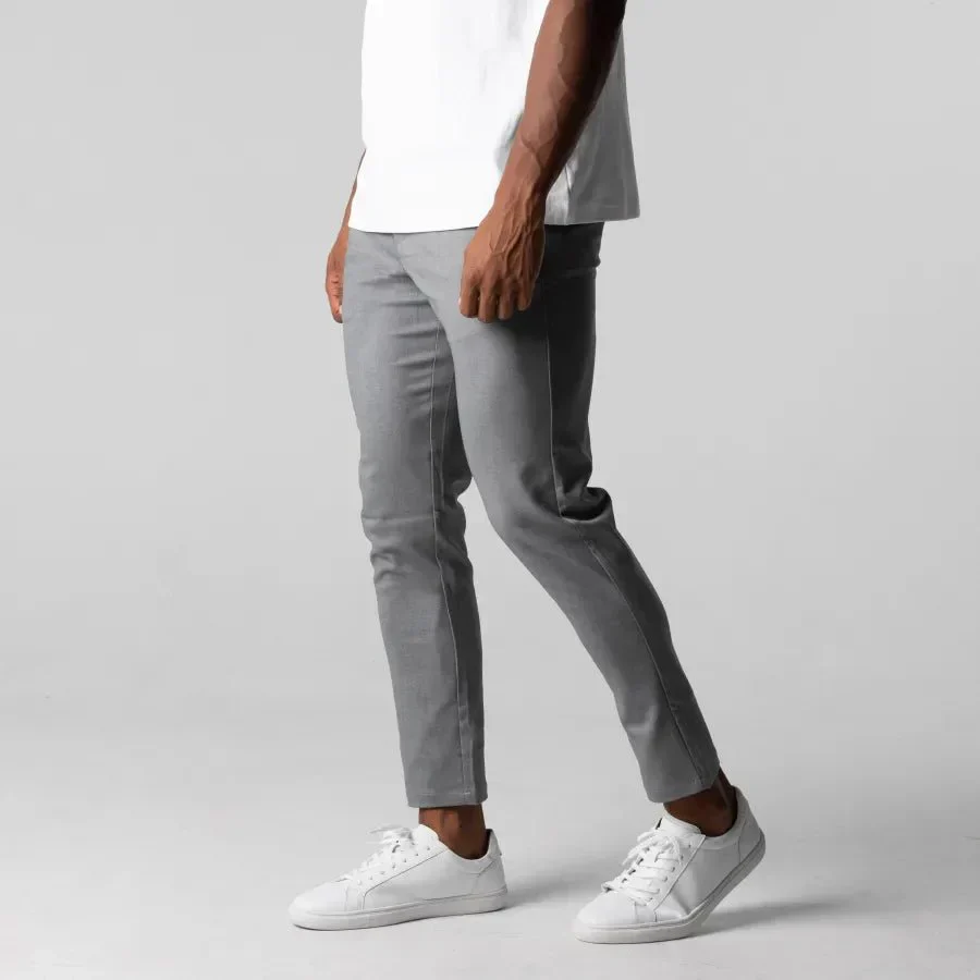 Pantalon chino slim pour homme, style urbain et élégant, idéal bureau et sorties - Image 2