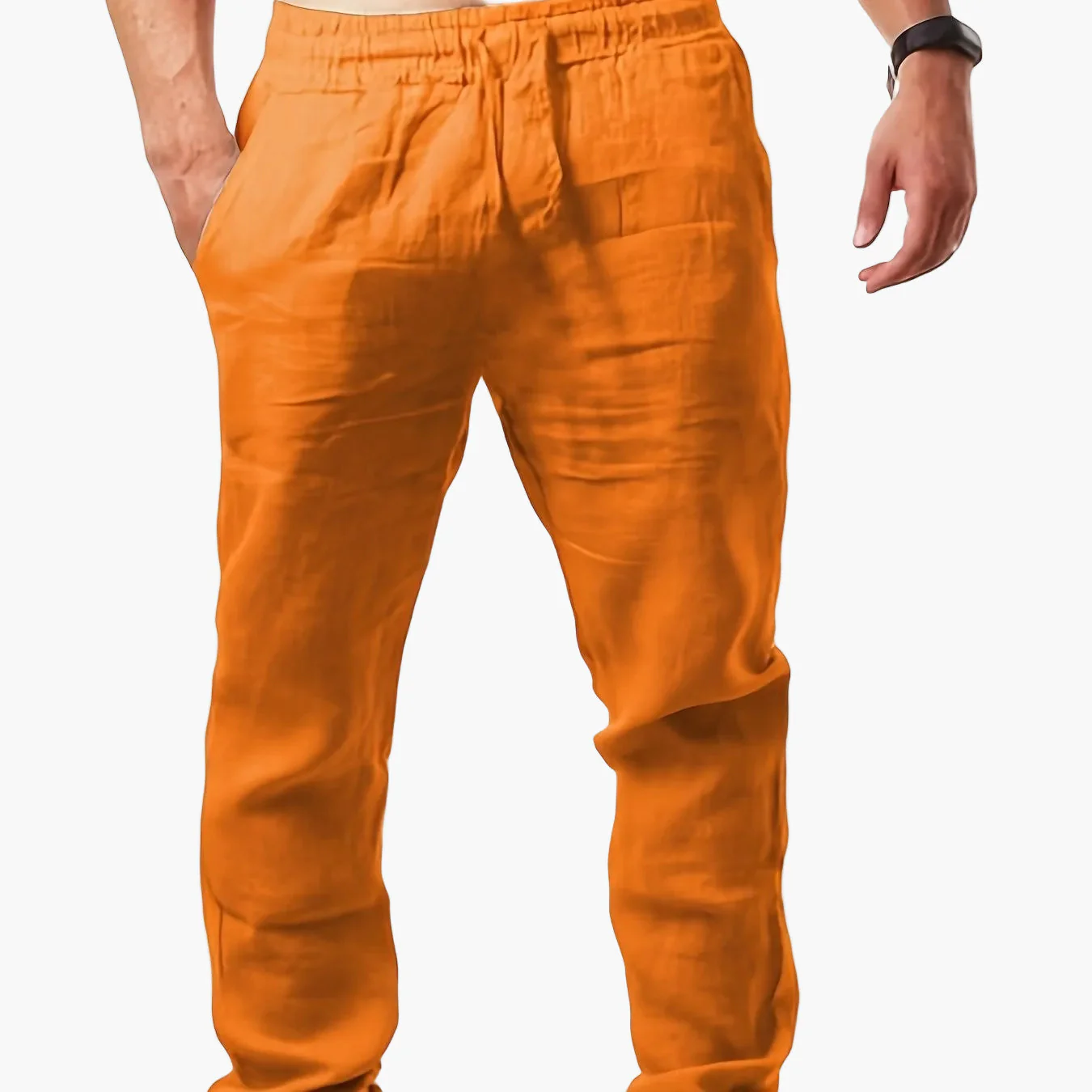 Pantalon décontracté homme style jogging à jambes droites pour l'été - Image 18
