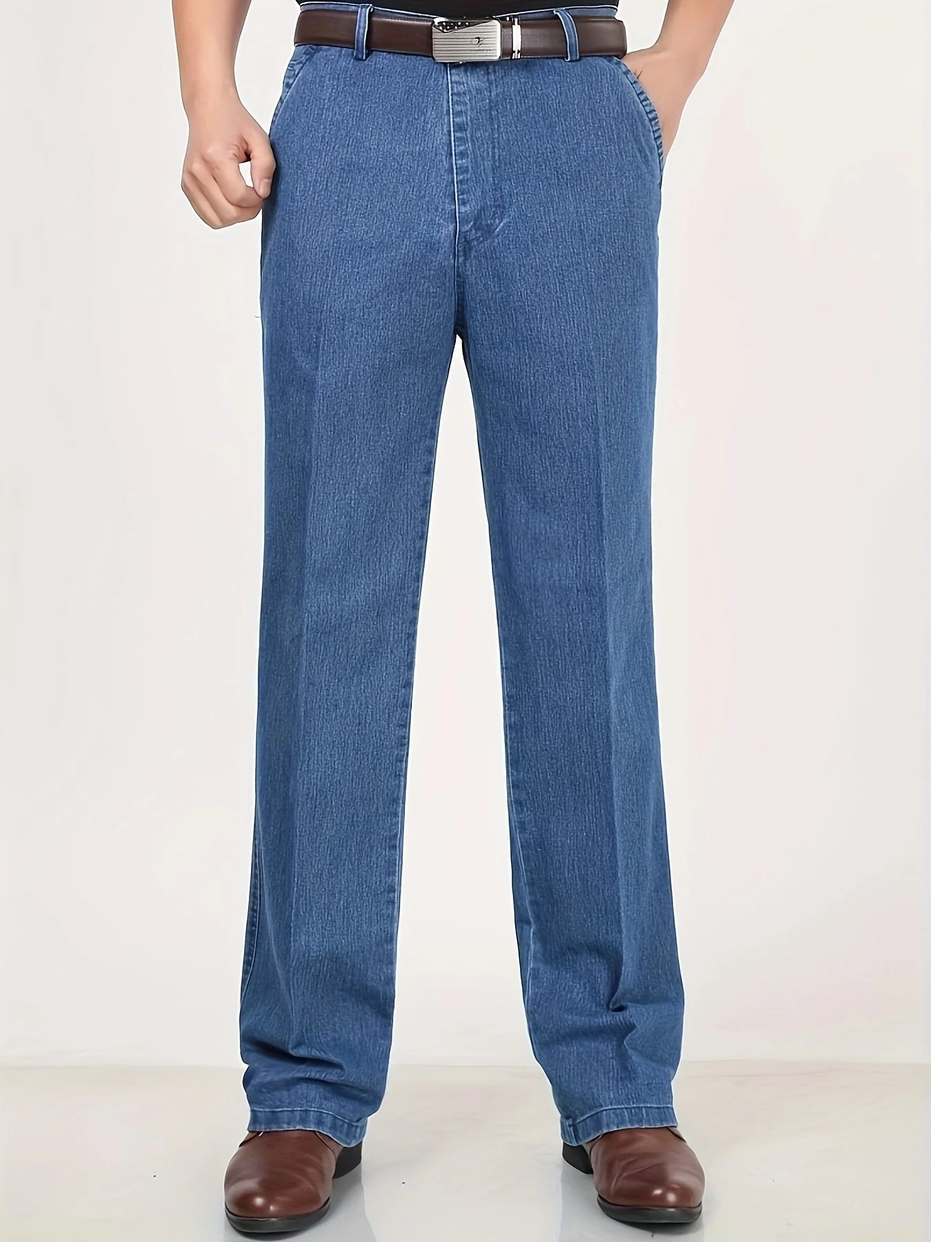 Pantalon droit homme style classique pour usage quotidien ou bureau - Image 2