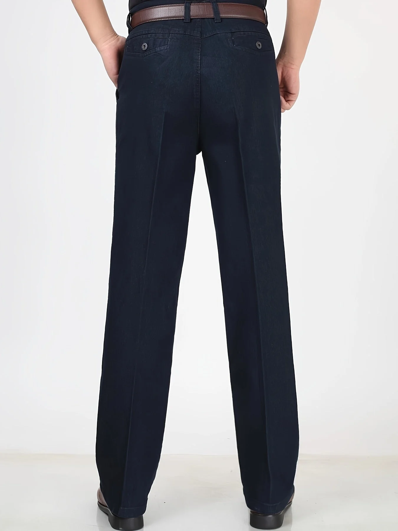 Pantalon droit homme style classique pour usage quotidien ou bureau - Image 4