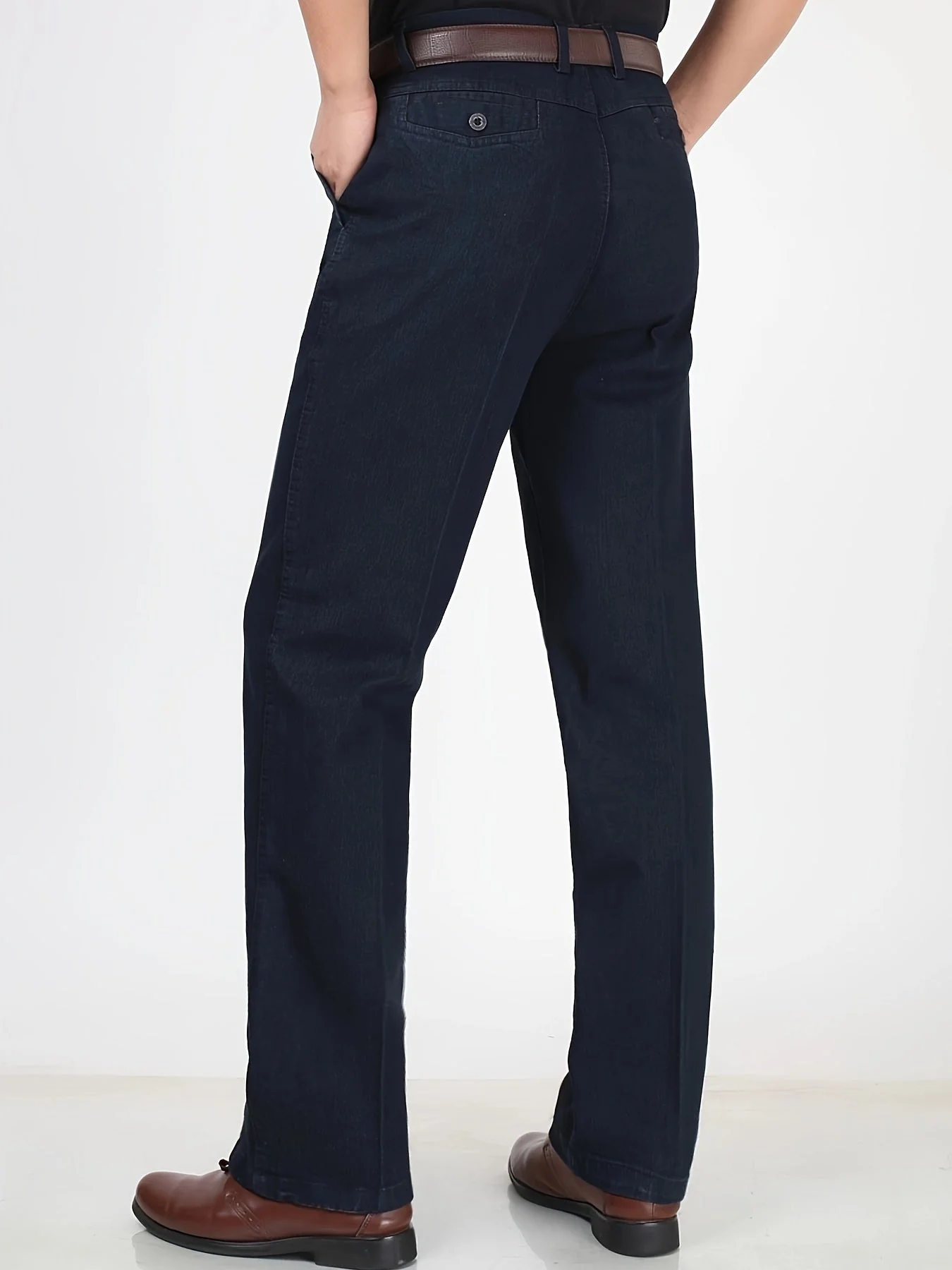 Pantalon droit homme style classique pour usage quotidien ou bureau - Image 9