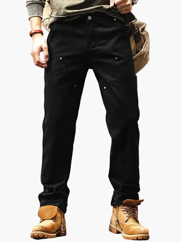 Pantalon droit utilitaire pour homme style workwear robuste, usage quotidien ou extérieur - Image 12