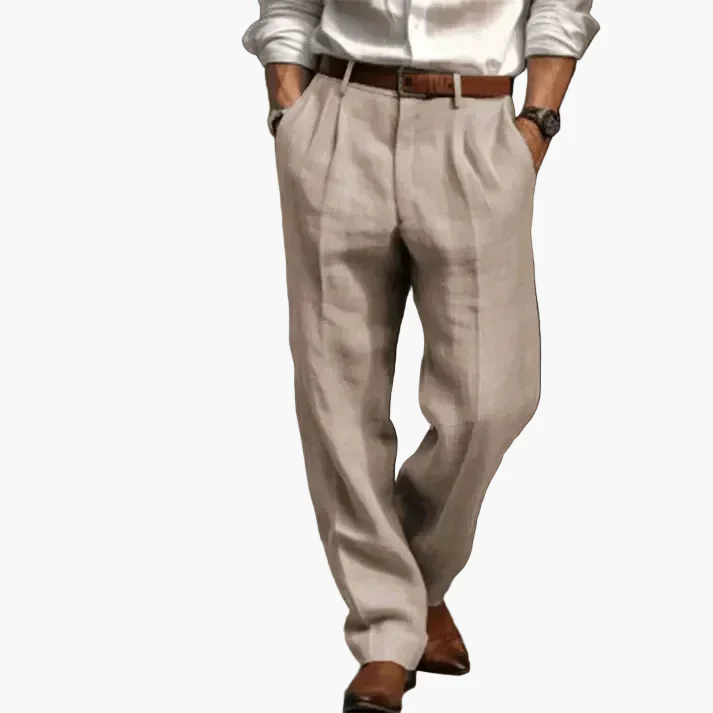 Pantalon habillé classique pour homme style business et élégant - Image 4