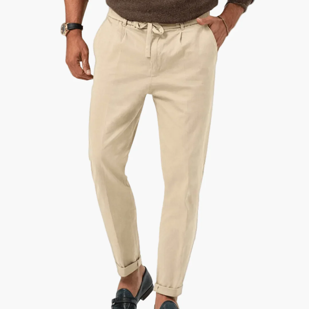 Pantalon habillé décontracté pour homme - Style chic et confort quotidien - Image 2