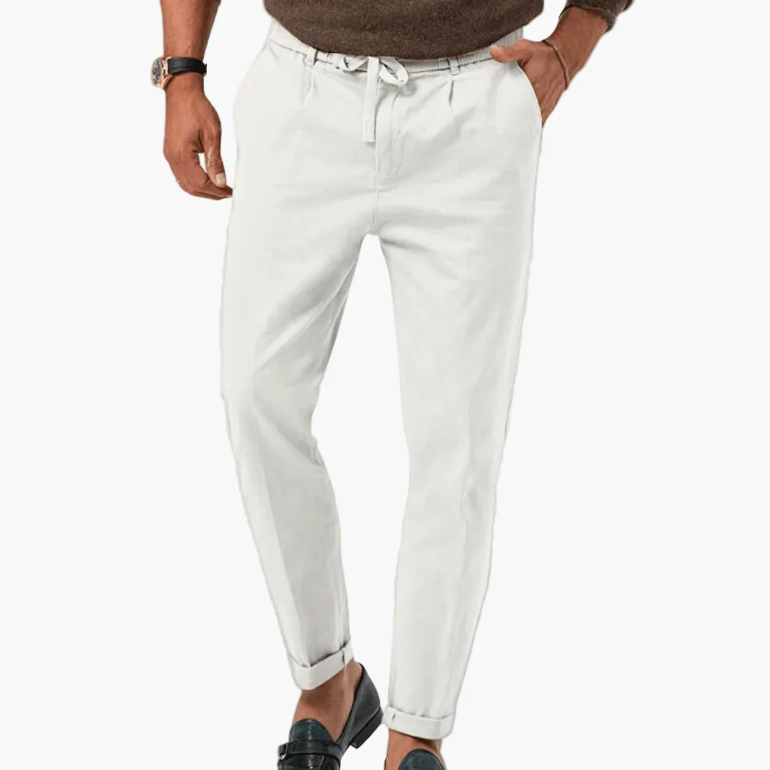 Pantalon habillé décontracté pour homme - Style chic et confort quotidien - Image 3