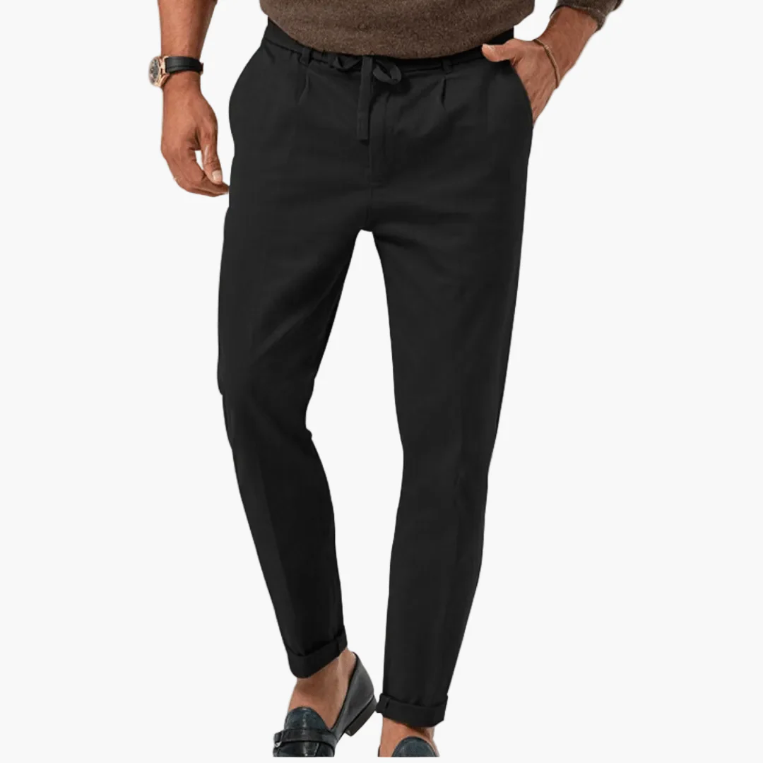 Pantalon habillé décontracté pour homme - Style chic et confort quotidien - Image 4