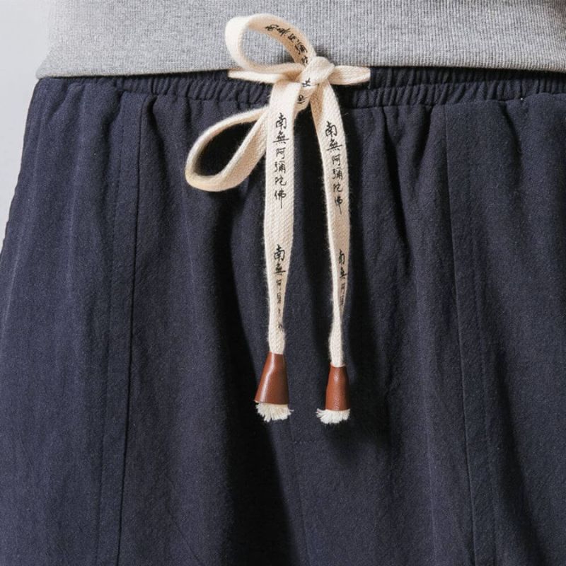 Pantalon harem décontracté homme style urbain pour loisirs et détente - Image 8