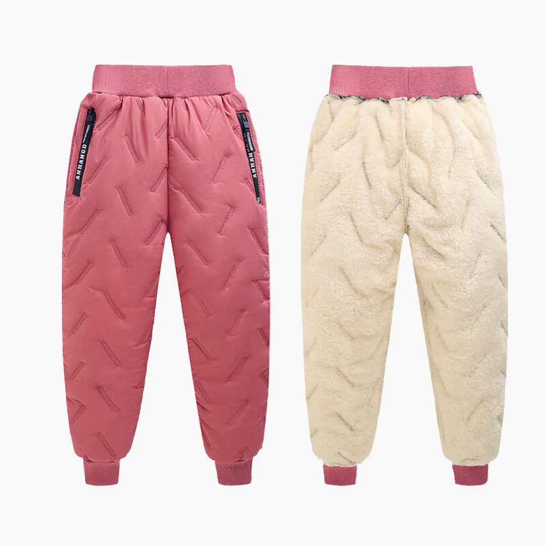Pantalon d'hiver chaud imperméable pour enfants – Style outdoor, idéal pour activités hivernales - Image 10
