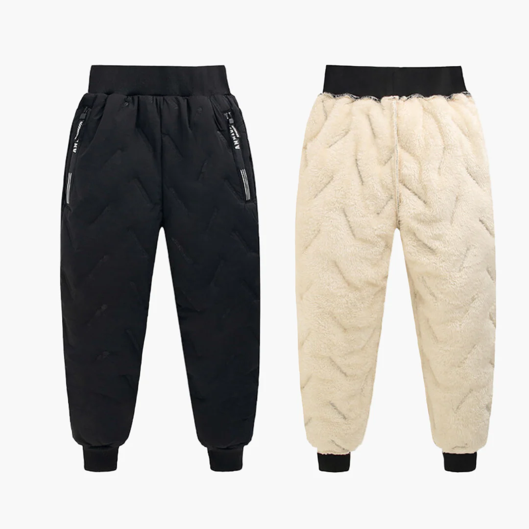 Pantalon d'hiver chaud imperméable pour enfants – Style outdoor, idéal pour activités hivernales - Image 11