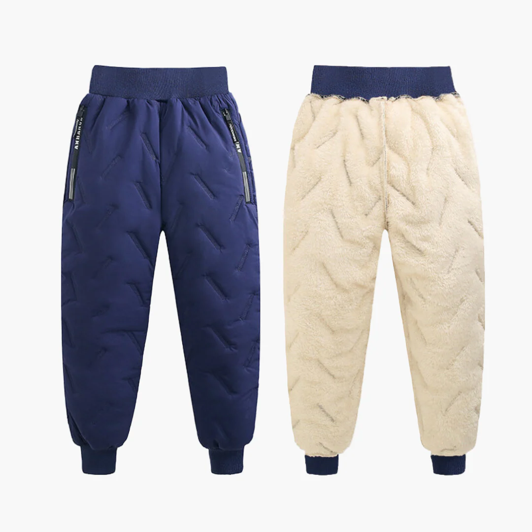 Pantalon d'hiver chaud imperméable pour enfants – Style outdoor, idéal pour activités hivernales - Image 13