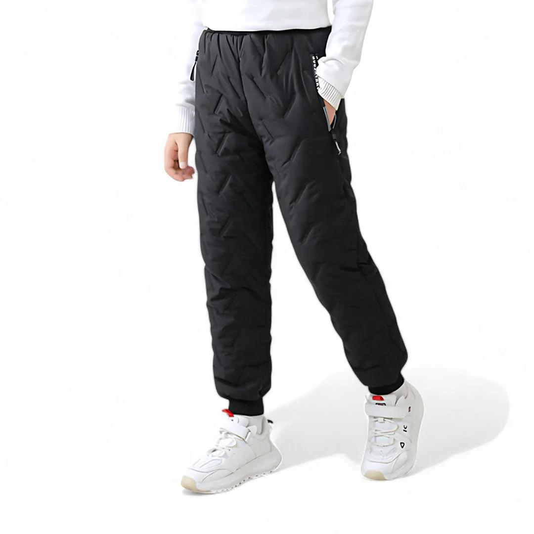 Pantalon d'hiver chaud imperméable pour enfants – Style outdoor, idéal pour activités hivernales - Image 19