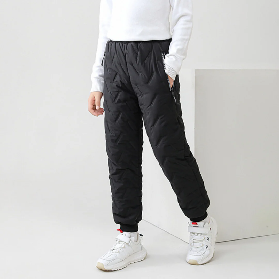 Pantalon d'hiver chaud imperméable pour enfants – Style outdoor, idéal pour activités hivernales - Image 6