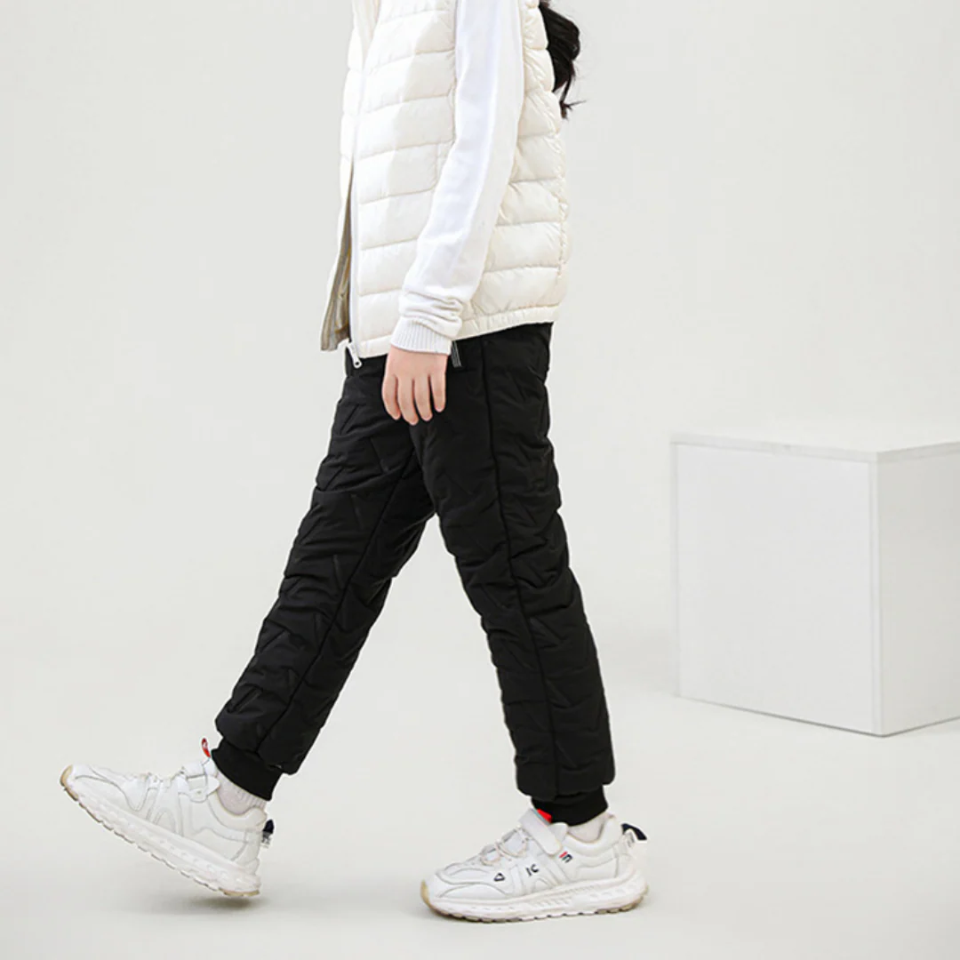 Pantalon d'hiver chaud imperméable pour enfants – Style outdoor, idéal pour activités hivernales - Image 7