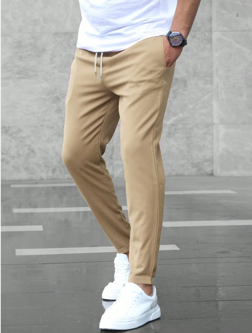 Pantalon jogger homme style urbain décontracté, coupe moderne, idéal pour le quotidien et les loisirs - Image 13