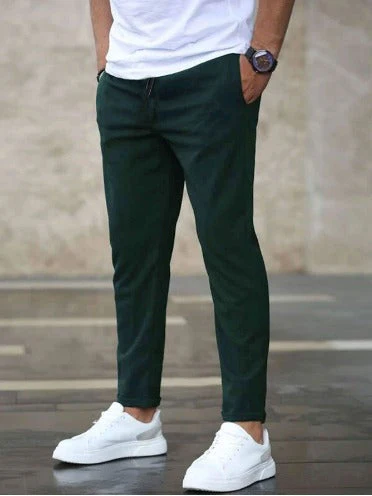 Pantalon jogger homme style urbain décontracté, coupe moderne, idéal pour le quotidien et les loisirs - Image 17