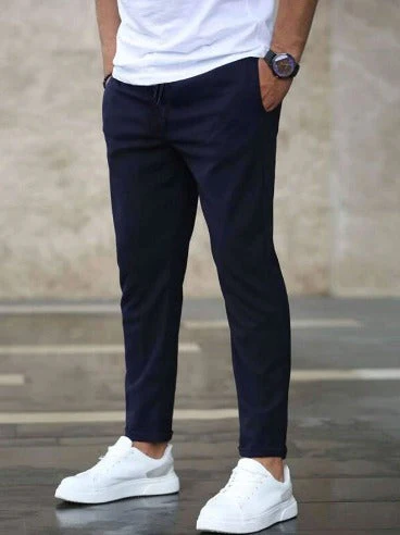 Pantalon jogger homme style urbain décontracté, coupe moderne, idéal pour le quotidien et les loisirs - Image 18