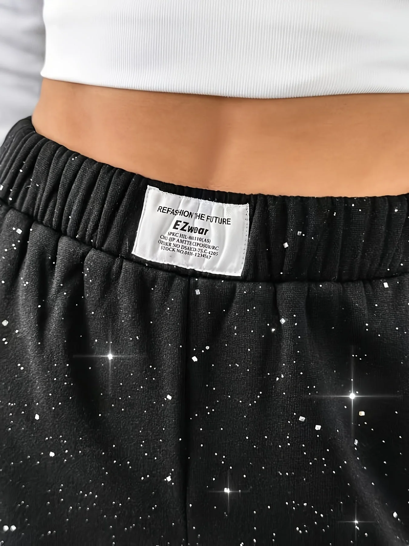 Pantalon large décontracté pour femme style galaxie idéal pour loisirs et sorties - Image 7