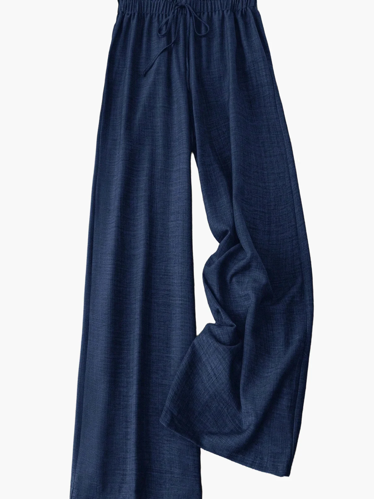 Pantalon large femme style décontracté à taille élastique – Idéal printemps et été - Image 10