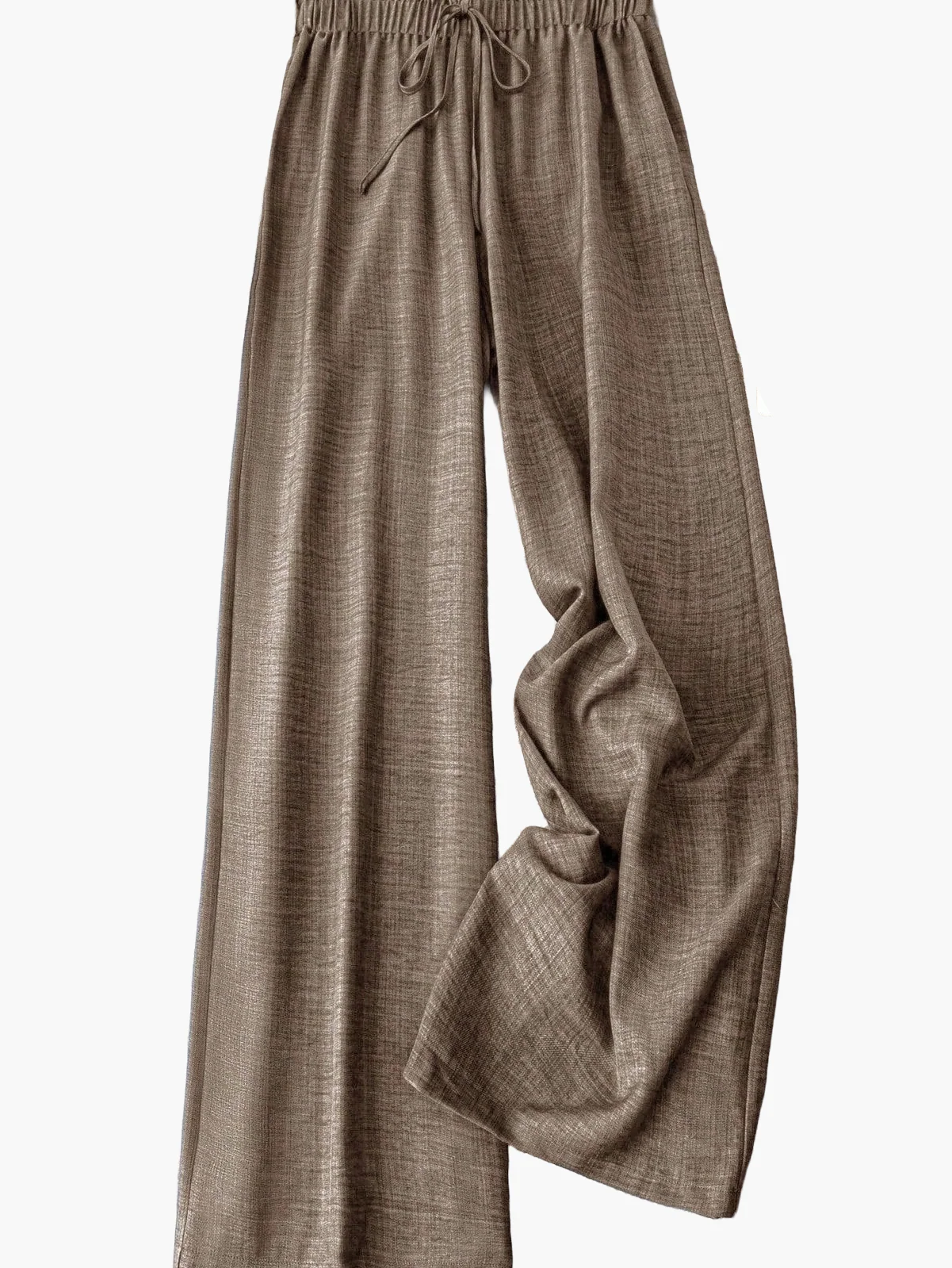 Pantalon large femme style décontracté à taille élastique – Idéal printemps et été - Image 15