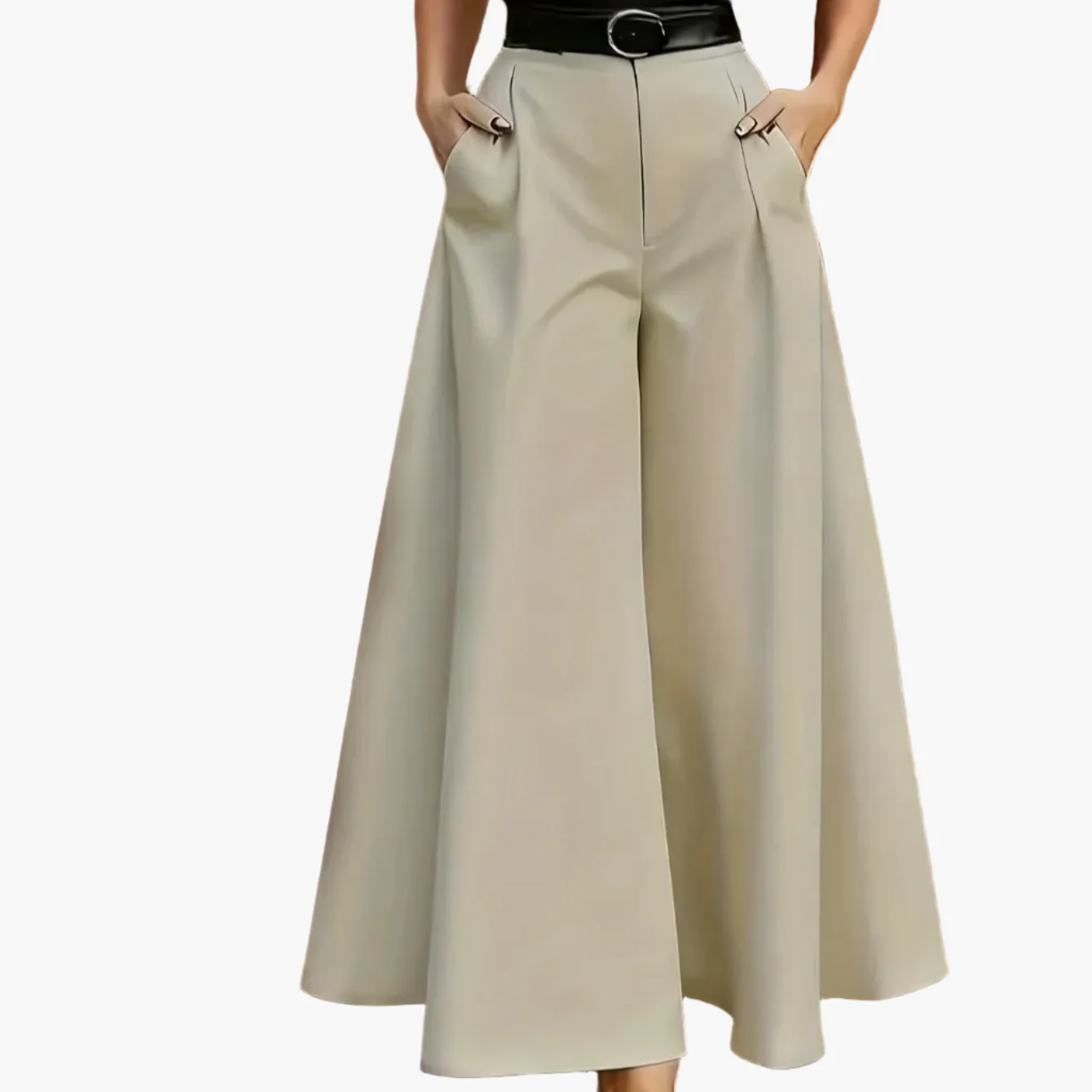 Pantalon large femme style élégant pour occasions formelles et quotidiennes - Image 11