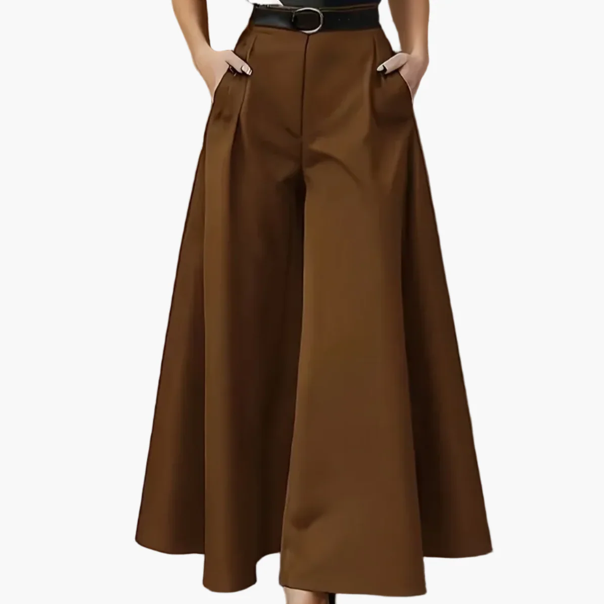 Pantalon large femme style élégant pour occasions formelles et quotidiennes - Image 12