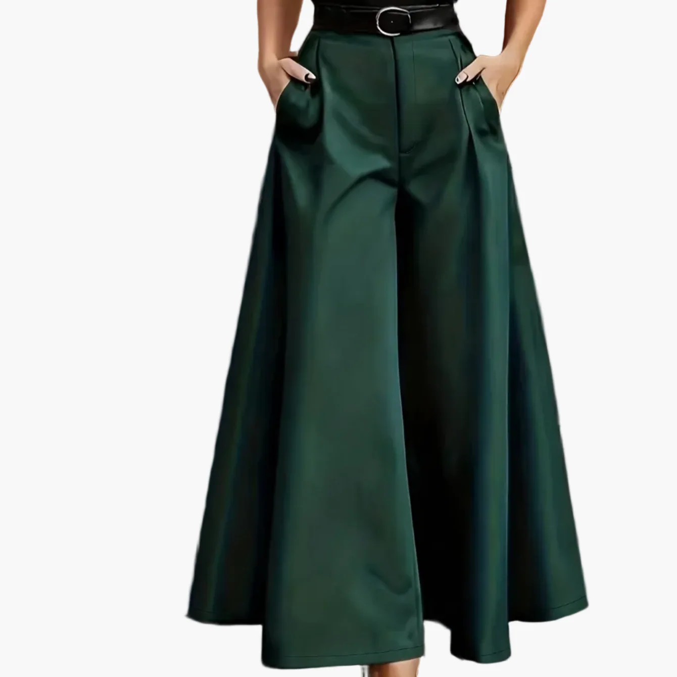 Pantalon large femme style élégant pour occasions formelles et quotidiennes - Image 14