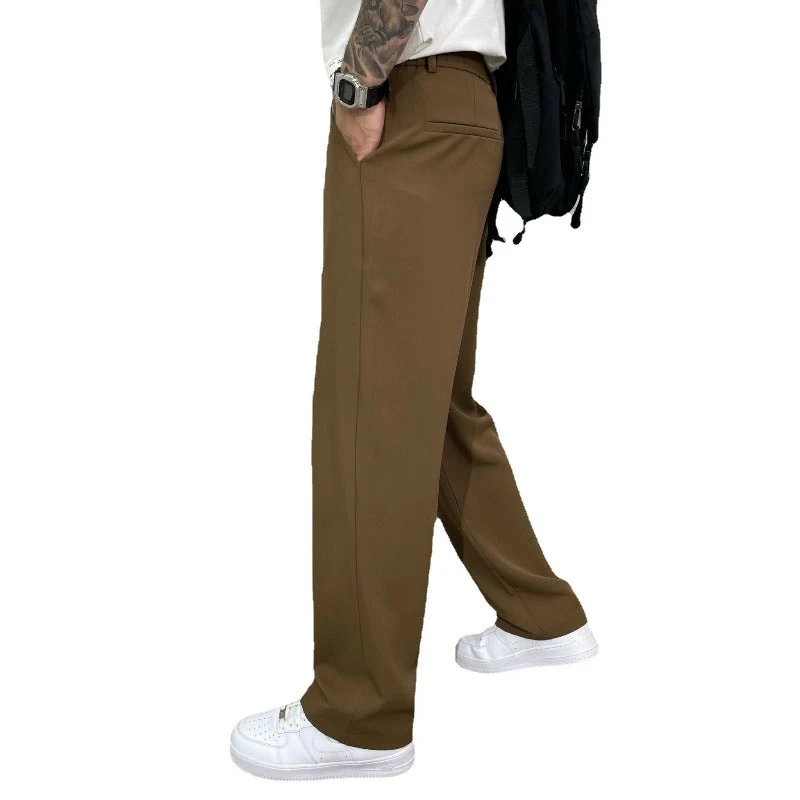 Pantalon large homme style urbain élégant – Coupe ample tendance pour look moderne - Image 2