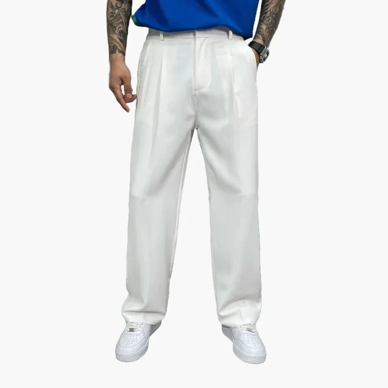 Pantalon large homme style urbain élégant – Coupe ample tendance pour look moderne - Image 5